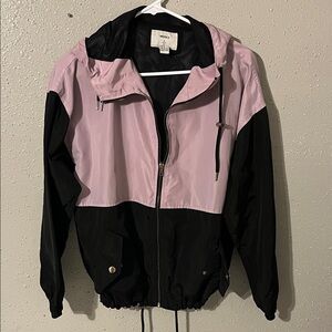 Forever 21 Purple and Black Bomber Jacket